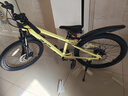 京東京造靈躍山地自行車(chē)京東自營(yíng)8-12-13歲兒童自行車(chē)學(xué)生變速22寸青檸綠 曬單實(shí)拍圖