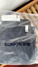 羅蒙（ROMON）休閑褲子男秋季商務(wù)潮流西褲彈力修身百搭通勤四季男裝 黑32 曬單實(shí)拍圖