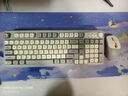 前行者V1藍牙無(wú)線(xiàn)鍵盤(pán)鼠標套裝機械手感靜音三模男女生辦公高顏值鍵鼠便攜電腦筆記本平板iPad手機通用 奶油灰-三模鍵鼠套裝-白光【無(wú)線(xiàn)/藍牙/有線(xiàn)】 曬單實(shí)拍圖