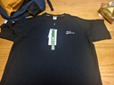 左西男童T恤短袖兒童上衣2025新款男孩大童夏季涼感半袖洋氣 黑色 160 曬單實(shí)拍圖