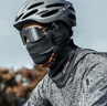 西騎者（WestBiking）冬季保暖騎行頭套男女防風(fēng)全臉面罩摩托電動(dòng)自行車(chē)頭盔內襯圍脖套 黑色【加絨保暖】帶眼鏡孔 均碼 曬單實(shí)拍圖