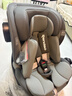 任道兒童安全座椅汽車(chē)用0-4-12歲嬰兒寶寶車(chē)載可坐可躺360度旋轉 I-SIZE認證旗艦版-熔巖灰+支撐腿 曬單實(shí)拍圖