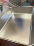 百暢提拉米蘇烘焙專(zhuān)用模具盒子烤箱托盤(pán)帶蓋316l不銹鋼蛋糕磨具 【無(wú)蓋款】304抗菌提拉米蘇盤(pán) 曬單實(shí)拍圖