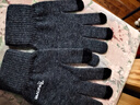 啄木鳥(niǎo)（TUCANO）羊毛手套男秋冬季戶(hù)外時(shí)尚觸屏防寒保暖加厚騎行開(kāi)車(chē)針織毛線(xiàn)手套 曬單實(shí)拍圖