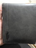 金利來(lái)【頭層牛皮】錢(qián)包男士細膩簡(jiǎn)約車(chē)線(xiàn)橫款時(shí)尚短版商務(wù)銀包 灰色-78R1 曬單實(shí)拍圖