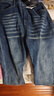 真維斯（Jeanswest）牛仔褲女夏季潮流直筒彈力質(zhì)感百搭顯瘦煙管褲女藍灰XL 曬單實(shí)拍圖