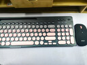 宏碁（acer）無(wú)線(xiàn)藍牙雙模鍵鼠套裝OKR215/OKR281 輕薄人體工學(xué)辦公家用商務(wù)電腦筆記本手機平板通用 黑莓粉 曬單實(shí)拍圖