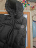 巴布豆（BOBDOG）金標短款兒童羽絨服男女中小童2025冬季新款防風(fēng)加厚A類(lèi)95絨外套 黑色 【拉鏈款】 120 推薦【身高100-110cm】 曬單實(shí)拍圖