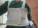 實(shí)康 肋骨骨折固定帶醫用胸帶胸部骨裂心臟搭橋術(shù)后護胸綁帶男女護具 加寬蜂巢透氣雙護板款（肩帶可拆卸） L（建議體重160斤-200斤） 曬單實(shí)拍圖