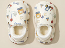 科巢（scoornest）兒童棉拖鞋秋冬季男童女童寶寶室內居家防水防滑小孩冬天保暖棉鞋 曬單實(shí)拍圖