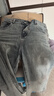 森馬（Semir）森柔牛仔|牛仔褲女顯瘦遮肉闊腿褲夏季2025寬松長(cháng)褲109525124001 曬單實(shí)拍圖