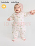 巴拉巴拉童裝嬰兒連體衣寶寶哈衣爬服2025加厚包屁衣甜美碎花208425133206 曬單實(shí)拍圖