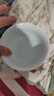 景德鎮（jdz）官方陶瓷飯碗影青瓷餐具套裝無(wú)鉛純色碗碟面碗湯盤(pán)喬遷搬家禮物 流影4.5英寸飯碗（兩只裝） 曬單實(shí)拍圖