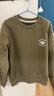 馬登工裝美式加絨衛衣橄欖綠色套頭加厚保暖圓領(lǐng)外穿熱粒絨外套男冬 苔蘚綠 加絨 【衛衣男款2026新款/運動(dòng)套頭衫/圣誕禮物】 L 曬單實(shí)拍圖