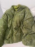 三吉黑花【千懿】新中式蝴蝶紗珠繡短款羽絨服女款冬季外套巨好看 松綠(90白鴨絨) M 曬單實(shí)拍圖