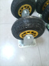 衡固米想萬(wàn)向輪子平板推車(chē)輪子帶剎車(chē)承重腳輪橡膠輪轱轆轉向輪載重輪 【重型】國標6寸定輪 曬單實(shí)拍圖