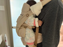 ERGObaby二狗背帶嬰兒抱娃神器四季透氣外出旅行遛娃神器breeze解放雙手 【熱賣(mài)款】breeze透氣款-自然米色 曬單實(shí)拍圖