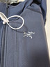 ARC'TERYX始祖鳥(niǎo) DELTA HOODY 男子 抓絨衫 BLACK SAPPHIRE/藍黑色 M 曬單實(shí)拍圖