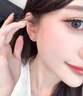 DAISY DREAM醫用手術(shù)鈦鋼耳釘女防掉養耳洞耳環(huán)高級感耳骨釘睡覺(jué)免摘耳蝸耳飾 3mm圓頭耳釘【醫用鈦鋼防致敏】 曬單實(shí)拍圖