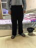 胖哥哥大碼男士彎刀褲顯瘦胖子休閑褲男加肥加大寬松肥佬男褲胖人穿搭 黑色 3XL （180-210斤） 曬單實(shí)拍圖
