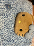 野獸派家居（tbh）抱枕蓋毯二合一 三麗鷗Hello Kitty法蘭絨暖香毯車(chē)載抱枕毯靠墊 Kitty二合一暖香毯抱枕 牛仔藍 曬單實(shí)拍圖