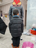 巴拉巴拉童裝兒童羽絨服男女童2025新款寶寶冬裝拼接外套三防保暖上衣百搭 曬單實(shí)拍圖