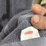 京東京造 800g超厚臻柔浴巾 五星級酒店加大加厚A類(lèi)男女通用 單條 雅灰 曬單實(shí)拍圖