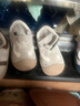 0--3歲女寶軟底單鞋子嬰兒學(xué)步鞋春秋季新款運動(dòng)男童鞋米色幼兒鞋 黑白 單層 22 內長(cháng)14cm 曬單實(shí)拍圖