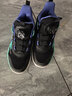 361°兒童籃球鞋2026春男小童輕盈軟彈實(shí)戰訓練耐磨運動(dòng)鞋 黑31 曬單實(shí)拍圖