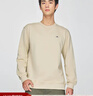Lee舒適版日常圓領(lǐng)小Logo貼布男士長(cháng)袖衛衣休閑潮流LMT010832204 卡其色 XL 曬單實(shí)拍圖