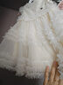 戴維貝拉女童連衣裙夏裝兒童網(wǎng)紗公主裙周歲寶寶生日禮服裙子童裝 曬單實(shí)拍圖