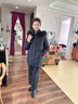 鴨鴨（YAYA）媽媽冬裝羽絨服女中長(cháng)款40歲50中年新款外套洋氣中老年人女裝衣服 紫色 4XL (建議145-160斤) 曬單實(shí)拍圖