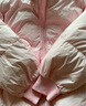 babycare寶寶羽絨服保暖紅嘴雁絨冬裝兒童外套 輕盈粉 100cm 曬單實(shí)拍圖