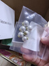 Lnieer雙面珍珠防扎耳堵耳釘后塞防掉耳堵單邊通不扎耳朵固定耳環(huán)后耳塞 【3對裝】珍珠防扎耳堵 曬單實(shí)拍圖