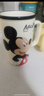 迪士尼可愛(ài)喝水高顏值馬克杯卡通辦公室家用陶瓷杯子咖啡情侶水杯 米奇-樂(lè )迪直身杯（無(wú)禮盒） 曬單實(shí)拍圖