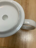 鹿敘橘景德鎮陶瓷茶杯蓋子單賣(mài)圓形通用配件會(huì )議杯蓋馬克杯蓋瓷杯子 7.6cm1號白杯蓋 曬單實(shí)拍圖