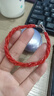 七寶緣沙丁級天然珊瑚手串三股扭珊瑚手鏈紅色寶石圓珠編織麻花形彩寶 瓊枝·珊瑚管+珠三轉手鏈 曬單實(shí)拍圖