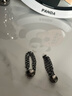 皓梵潔褲腳防拖地神器褲腿固定扣固定夾改短神器磁吸鏈條扣長(cháng)褲收腿扣 黑色【2個(gè)裝】 11.3cm 曬單實(shí)拍圖