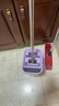 五月花拖把家用一拖凈家用平板拖墩布網(wǎng)紅懶人地拖刮刮樂(lè )拖把配件單拖把 33cm平板拖把 曬單實(shí)拍圖