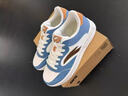 安踏（ANTA）板鞋男鞋子男2026春季新款小白鞋休閑鞋防潑水滑板鞋運動(dòng)鞋旅游鞋 藍色8802-4 42 曬單實(shí)拍圖