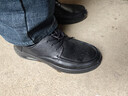 他她（TATA）男鞋舒適休閑皮鞋柔軟輕底羊皮革爸爸鞋2026春新OFZ01AM6 黑色（輕軟系帶） 42 曬單實(shí)拍圖