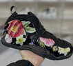 莆田純原Air Foamposite噴泡籃球鞋萬(wàn)圣節休閑復古運動(dòng)鞋男鞋大碼 花夲噴 莆田純原 43 標準尺碼 曬單實(shí)拍圖