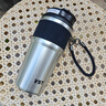 象普（SHINPUR）男士車(chē)載吸管杯316L不銹鋼便攜咖啡杯女士三飲保溫杯隨行泡茶水杯 槍灰色600ml【雙飲/316L不銹鋼】 曬單實(shí)拍圖