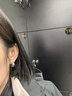 AJIDOU阿吉豆小銀豆耳釘女S925銀簡(jiǎn)約輕奢耳環(huán)高級感小眾銀色歐美風(fēng)耳飾 曬單實(shí)拍圖