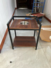 姍姍木藝茶幾客廳小桌子麻將桌邊幾沙發(fā)邊桌可移動(dòng)茶水柜茶桌茶臺置物架 曬單實(shí)拍圖