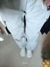 滑雪褲沖鋒褲三合一女秋冬季防風(fēng)防可拆卸加絨登山滑雪褲子 積雪白-女款【3合1可拆2件套】 S 曬單實(shí)拍圖