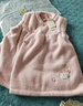 戴維貝拉（DAVE＆BELLA）兒童夾棉背心中國風(fēng)女寶坎肩小童馬甲女童冬裝新年無(wú)袖上衣 粉色【現貨】 110 cm（建議身高100-110cm） 曬單實(shí)拍圖