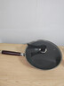 京嚴炒鍋章丘款鐵鍋無(wú)涂層炒菜不粘鍋家用精鐵鍋具燃氣電磁爐用已開(kāi)鍋 【灶具通用】適合3-5人  贈蓋鏟  直徑 32cm 百年工藝｜傳統鐵鍋｜健康不沾 曬單實(shí)拍圖