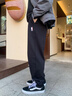 NBA【新款】官方聯(lián)盟冬季新品復古校運會(huì )純色衛褲寬松抽繩長(cháng)褲 黑色(聯(lián)盟) L 曬單實(shí)拍圖