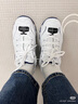 斯凱奇新年禮物小白熊|女鞋春季透氣小白鞋增高復古老爹鞋運動(dòng)鞋11931 曬單實(shí)拍圖